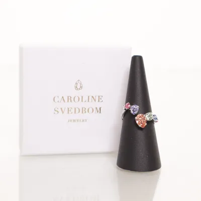 Ring (Silver, Multicolored) from Caroline Svedbom Unknown metal