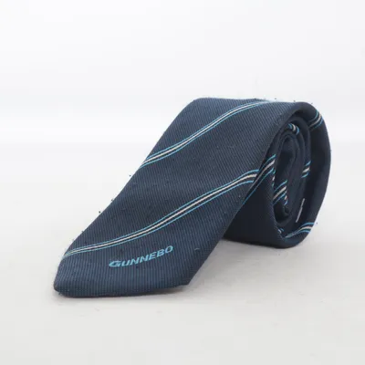 Cravate (Bleu) de Gunnebo Polyester, Soie
