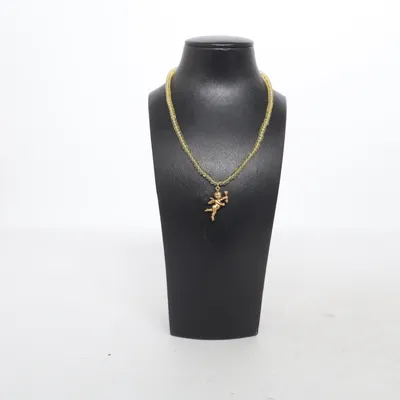 Collier (Jaune, Or) Métal inconnu