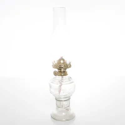 Paraffin lamp (Transparent, Gold)
