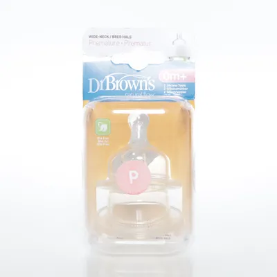Schroefnippel (Transparant) van Dr Brown's