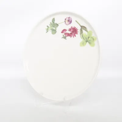 Plate (White, Multicolored) from Lagerhaus