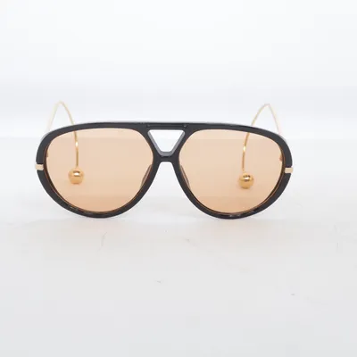Lunettes de soleil (Noir, Or)