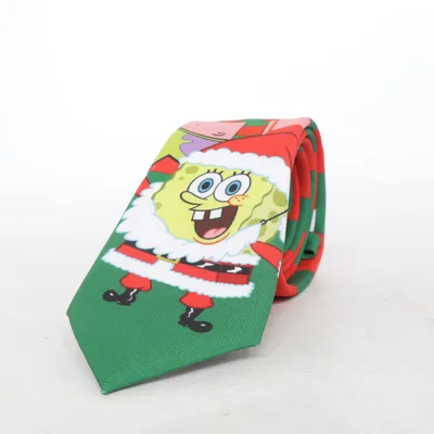 Tie (Red, Green) from Nickelodeon Polyester