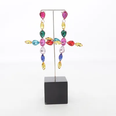 Boucles d'oreilles (Multicolore) de Primadonna Collection Métal inconnu
