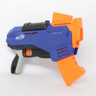 Toy gun (Blue, Orange, Gray) from Nerf
