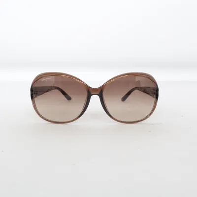 Sunglasses (Brown) from Salvatore Ferragamo