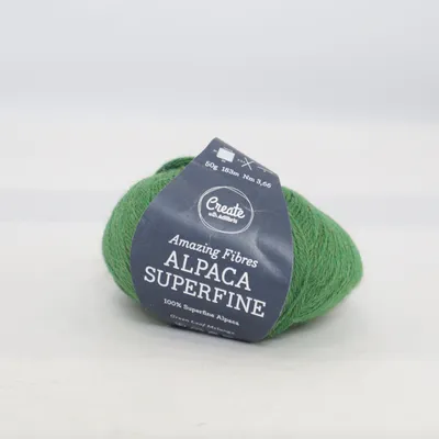 Garn (Grön) från Adlibris Alpackaull