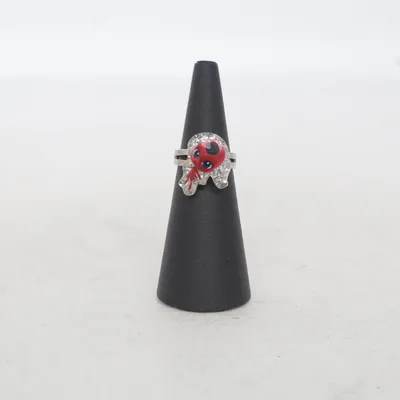 Ring (Silver, Multicolored) Unknown metal
