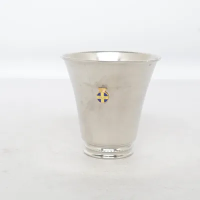 Drinking glass (Silver) from Svenskt Tenn