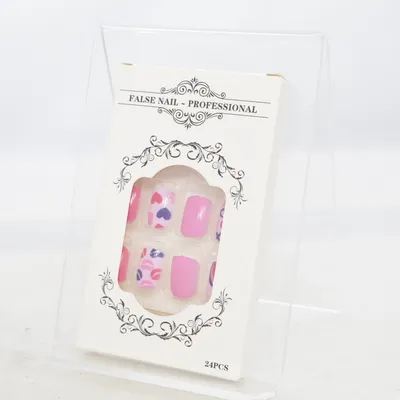 Lösnaglar (Rosa, Blå, Vit) från False Nail