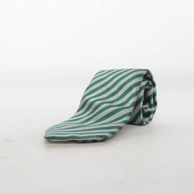 Tie (Green, Gray) from Simons Silk