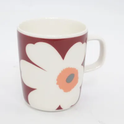 Mug (White, Red) from Marimekko