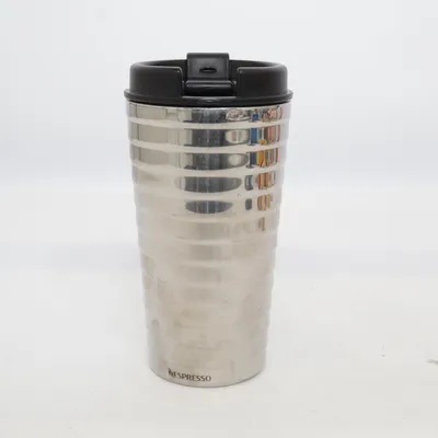 Termosmugg (Silverfärgad, Svart) från Nespresso