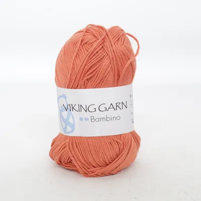 Garn (Bambino) från Viking Garn Bambu, Bomull