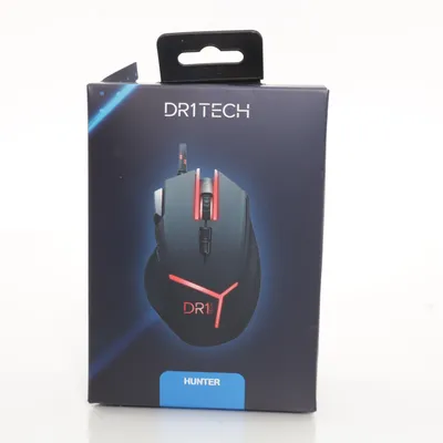 Computer mouse (Black, Red) from Hunter