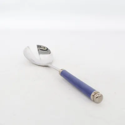 Salad servers (Blue, Silver)