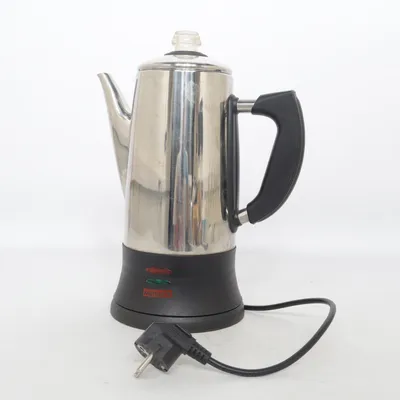 Percolateur à café (Argent, Noir) de Menuett