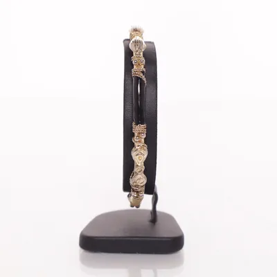 Armbånd (Guld, Sort, Beige) Ukendt metal
