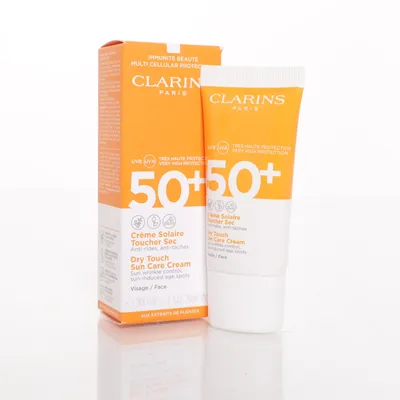 Zonnebrand van Clarins
