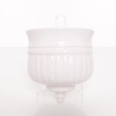 Hanging flower pot (White)