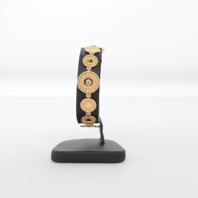 Bracelet (Juno Disc Bracelet) from Monica Vinader Gold plated
