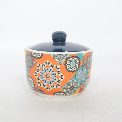 Suikerpot (Blauw, Meerkleurig)