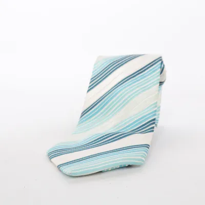 Tie (Blue, White) from Westbury Silk
