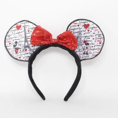 Maskeradtillbehör (Vit, Röd, Svart) från Disneyland Paris