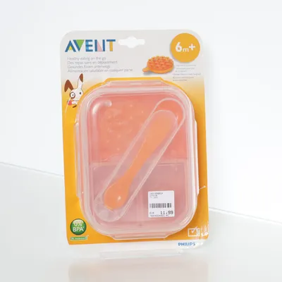 Children's dinner sets (Orange, Transparent) from Philips Avent