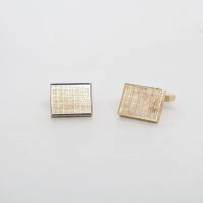 Cufflinks (Gold) Unknown metal