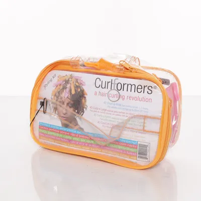 Hair rollers (Orange, Transparent) from CurlFormers