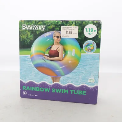 Inflatable ring (Rainbow Swim Tube) from Bestway