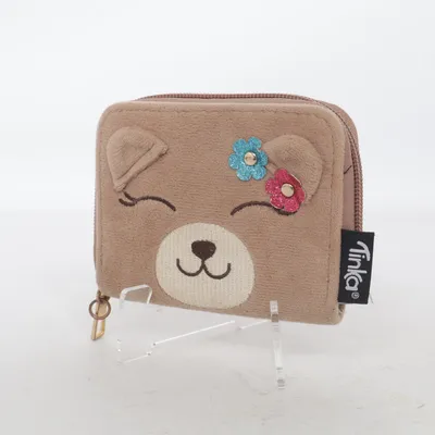 Wallet (Brown, Multicolored) from Tinka