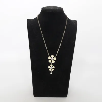 Halsband (Silverfärgad) Okänd metall