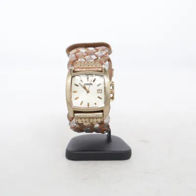 Armbandsur (Silverfärgad, Guldfärgad, Brun) från Fossil