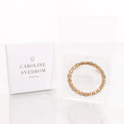Bracelet (Gold, Green) from Caroline Svedbom Unknown metal