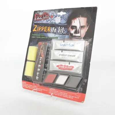 Kostumetilbehør (Zipper Fx Kit) fra Face On