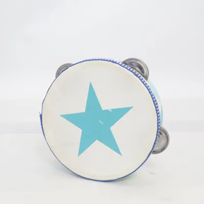 Trumma (Vit, Blå, Silverfärgad)