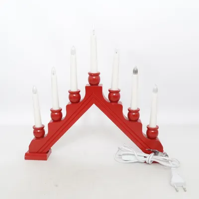 Elektrische adventskandelaar (CYB070) van Konst Smide