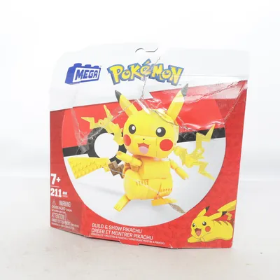 Construction set (Build & Show Pikachu) from Mega