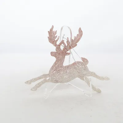 Julgranspynt (Silverfärgad, Rosa)