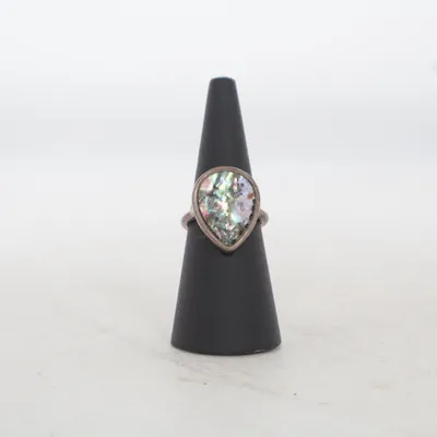 Ring (Silver, Multicolored) Unknown metal