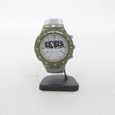 Montre (Argent, Vert, Multicolore) de Swatch