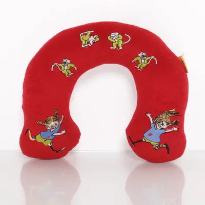Prydnadskudde (Röd, Flerfärgad) från Pippi