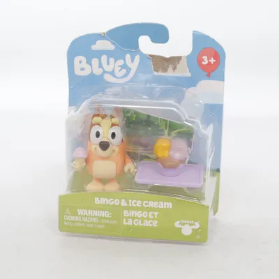 Toy figurine (Bingo & Ice Cream) from Bluey