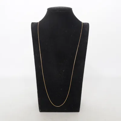 Necklace (Gold) from HD Berlin Stainless steel, Gold plated