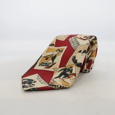 Slips (Röd, Flerfärgad) från Hugo Boss Silke