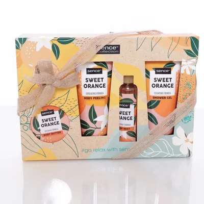 Hudvårdsset (Orange, Flerfärgad) från Sence
