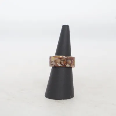 Ring (Brown, Multicolored) Unknown metal
